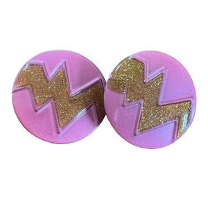 A pair of very charming Thunder Bolt Clip-on Earrings